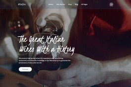 Winetime 128 - Winery and Wine Shop Website Templa